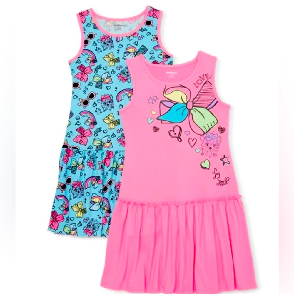 JoJo Siwa Girls Sundress 2-Pack